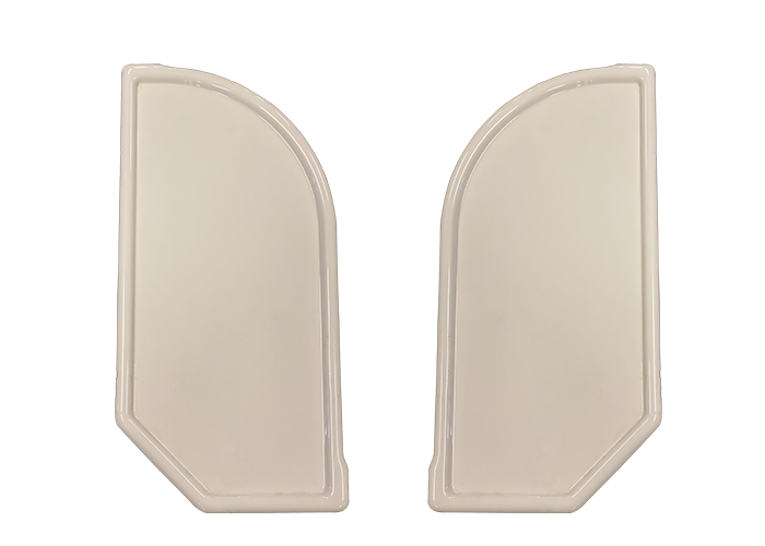 (30x15) illumiLed - set zijkanten lichtbak 30cm hoog / 15cm dik