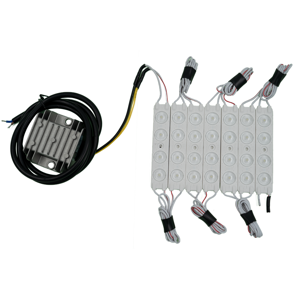 (160) LED'S + POWER UNIT 12/24V TBV 160CM LICHTBAK