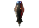 Spaanse lamp/Pablo rood/wit - Nedking