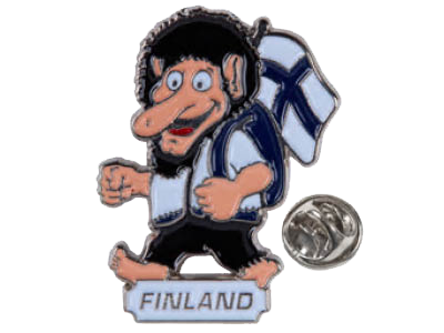 SCANDI TROLL FINLAND PIN