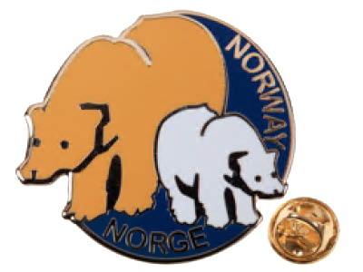 GROTE & KLEINE IJSBEER PIN