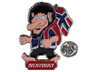 SCANDI TROLL NORWAY PIN
