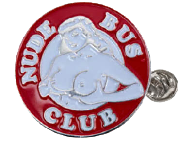 NUDE BUS CLUB PIN