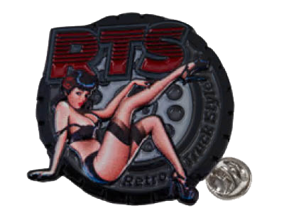 RTS RETRO-TRUCK-STYLE PIN