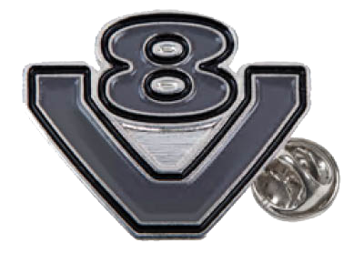 V8 LOGO PIN