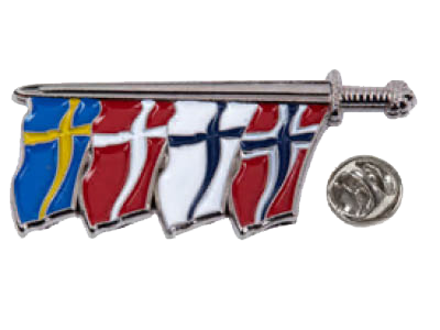 THE VIKING SWORD OF SCANDINAVIA PIN