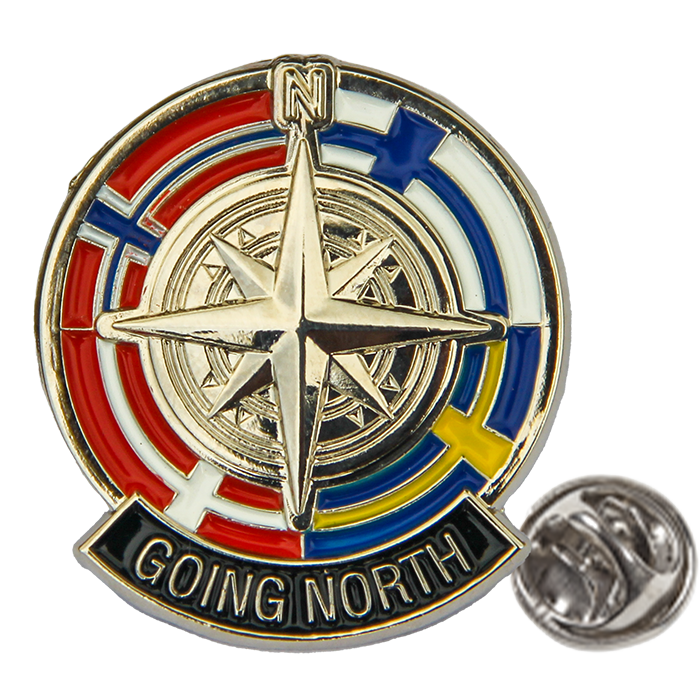 Pin Going North