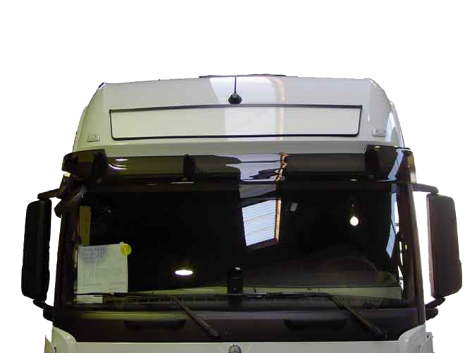 Nedking Ultradunne LED Lichtplaat XL voor Mercedes Actros Giga/BigSpace (165.5) - Oranje LEDs