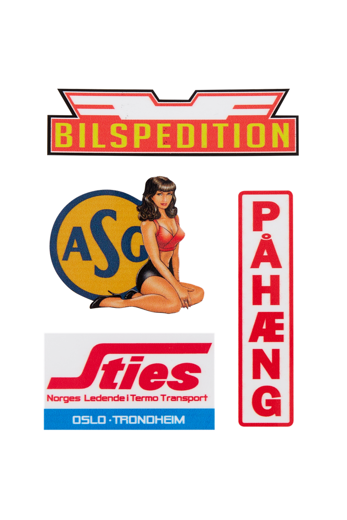 STIES PAHAENG ASG STICKER SET 4 STUKS