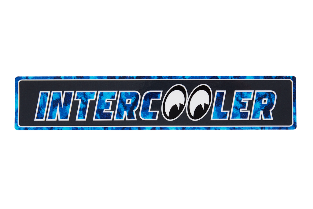 INTERCOOLER BLUE STICKER