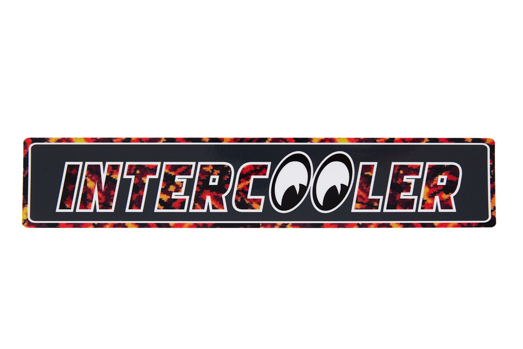 INTERCOOLER RED STICKER