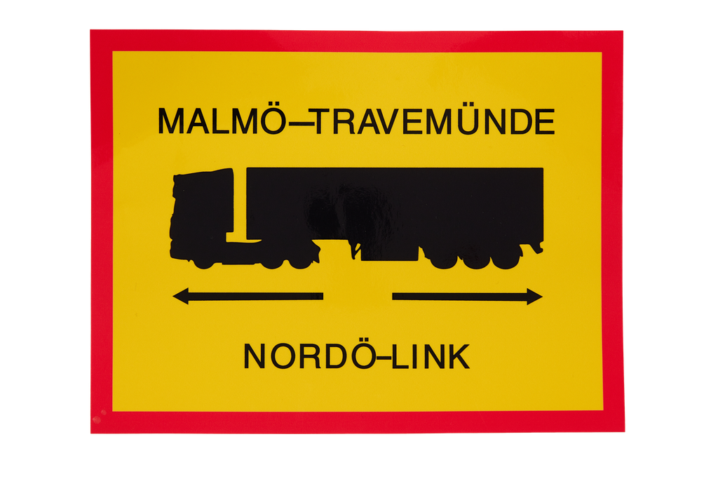 MALMÖ-TRAVEMÜNDE STICKER