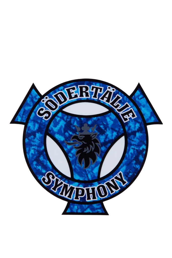 SÖDERTÄLJE SYMPHONY BLUE STICKER