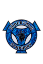 SÖDERTÄLJE SYMPHONY BLUE STICKER