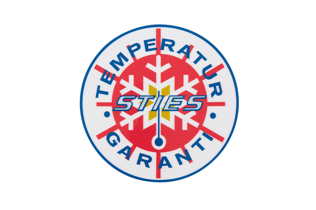STIES TEMPERATUR GARANTI STICKER