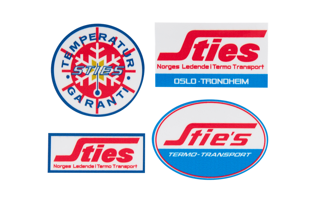 STIES STICKER SET 4 STUKS