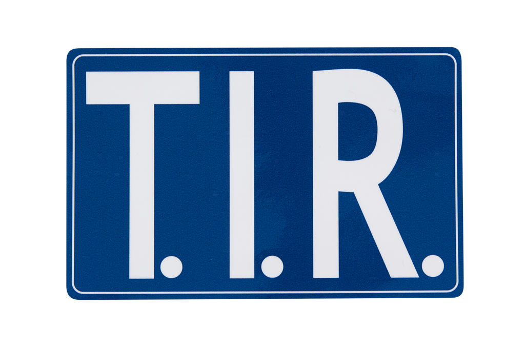 T.I.R. STICKER