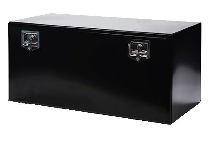 Toolbox Black Powdercoated Steel - 1000x400x400mm