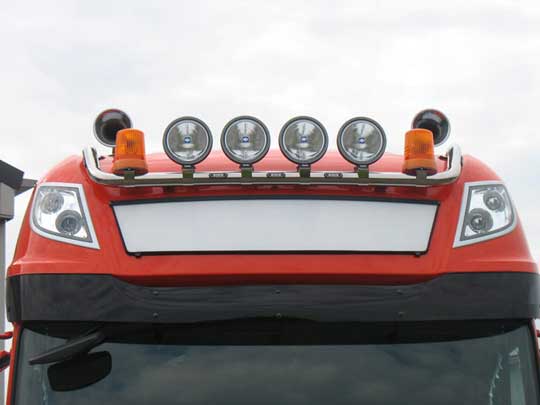 Nedking Ultradunne LED Lichtplaat voor DAF XF105& XF106 Super Space Cab (146) - Oranje LEDs