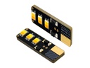 T10 Dual Color LED Lights 24V Amber / Xenon White | Set of 2 Pieces
