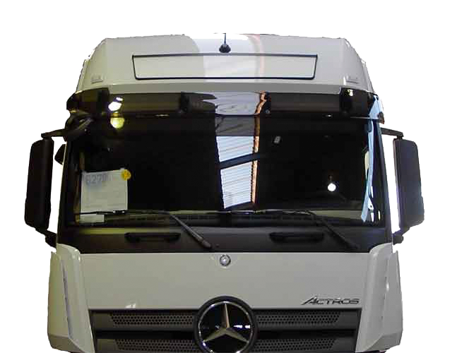 Nedking Ultradunne LED Lichtplaat voor Mercedes Actros Giga/BigSpace (126.5) - Oranje LEDs