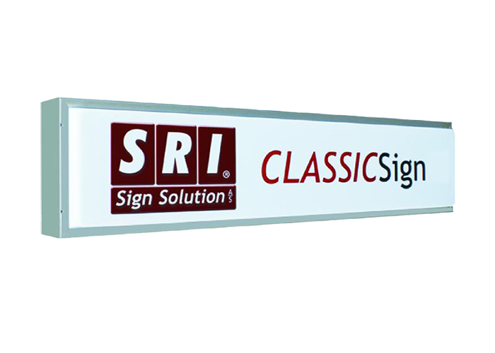 40x140cm Classic Sign LED lichtreclame
