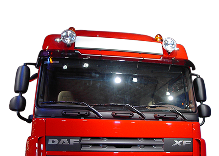 Nedking Ultradunne LED Lichtplaat voor DAF XF Space Cab & Renault T-Serie (135) - Oranje LEDs