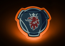 Scania LED embleem Oranje