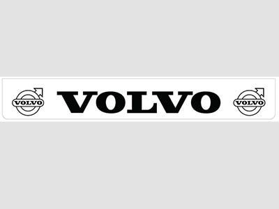 Witte bumper spatlap + zwarte opdruk Volvo