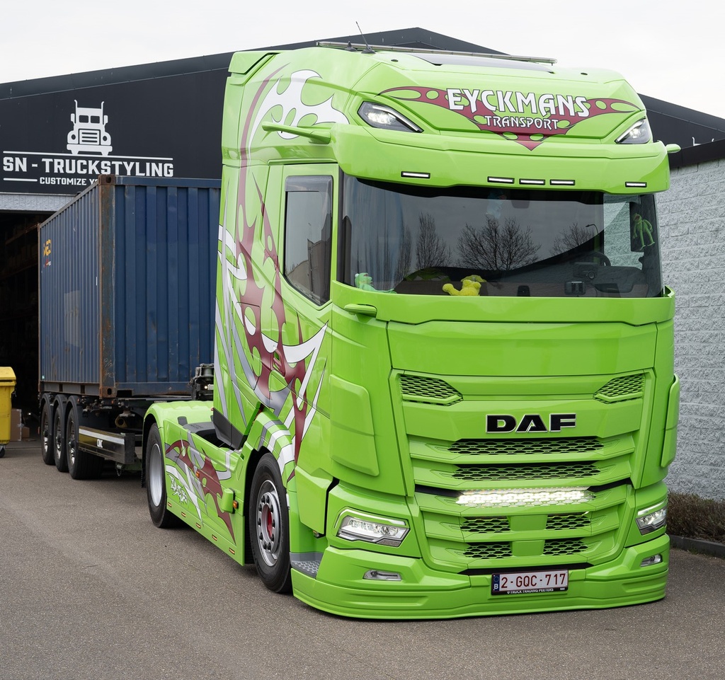 Polyester Bumperspoiler voor DAF NGD '21