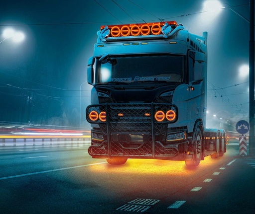 [2607809269] Unity LED underglow 281mm - Oranje