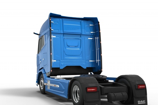 [8485039071] Stainless Steel Light Strips for Side Spoilers DAF XG/XG+ | Black