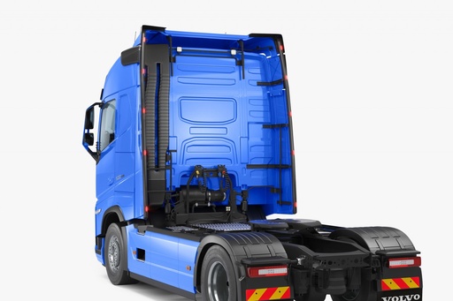 [8486869071] Stainless Steel Light Strips for Side Spoilers Volvo FH4B & Aero | Black