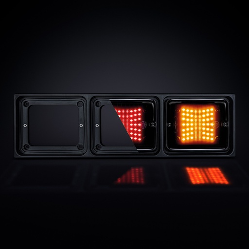 [2607800638] IZE LED Frame 3 x Square