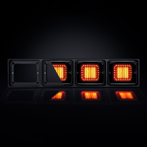 [2607800639] IZE LED Frame 4 x Square