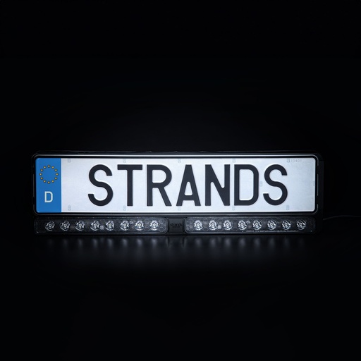 [2607809138] Nuuk E-Line DUO LED License Plate Bar