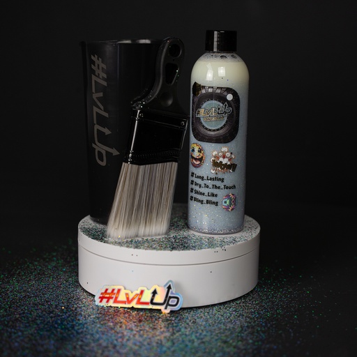 [50310003] LvLup - Tireshine 250ml - Multicolor Glitter Edition