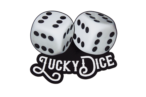 [500371] LUCKY DICE STICKER