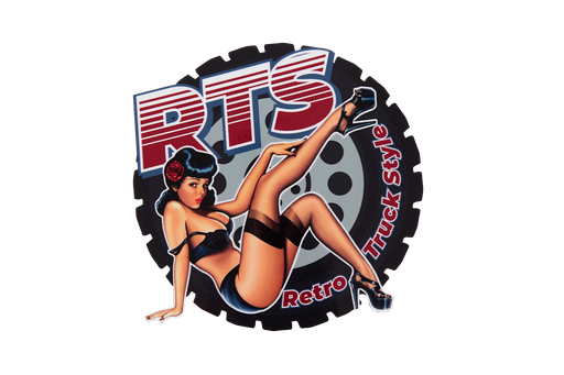 [500370] RTS RETRO TRUCK STYLE STICKER