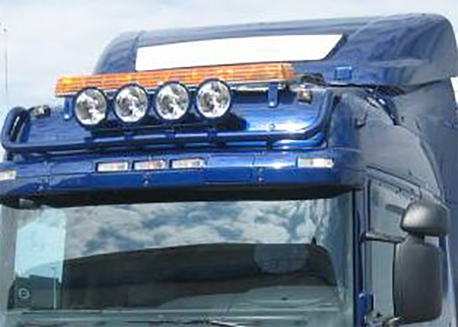 [191SC137SPHHO] Nedking Ultra Thin LED Truck Sign for Scania 4 & R Series (137) - Amber LEDs | Spoiler Model