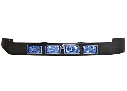 [1504225872] Acrylic Screen for Sunvisor Mercedes Actros Big/Giga Space | 4 Lightholes for Hella 220FF