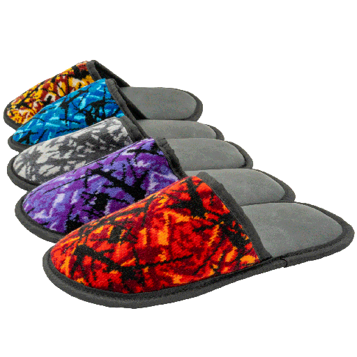 Slippers in Deense Stof