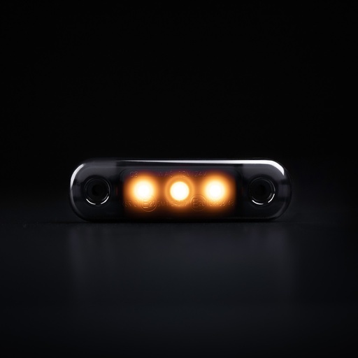 [2607800438] Dark Knight Super Dark LED Position Light - Amber