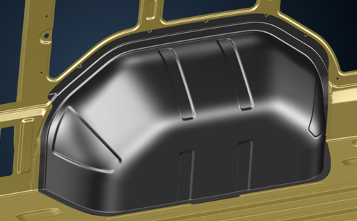 [34176022] SET WIELKASTBESCHERMERS NISSAN INTERSTAR FWD 2024+ / RENAULT MASTER XDD FWD 2024+