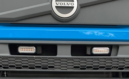 [VGTB03] Grille Support for LED Strobe Lights with Position Light for Volvo FM4B/FMX4B