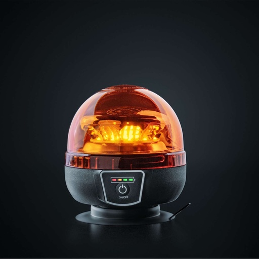 [2607850976] Big Energy Zwaai-/Flitslamp - Oranje Lens (Magneetmontage)