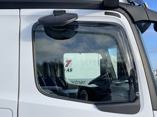 [1504086160] Side Window Deflectors for Mercedes Actros MP4/5 + Antos with Camera | Tape Mounting