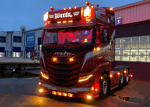 [2602240990] DRL LED Units voor Iveco S-Way | Oranje