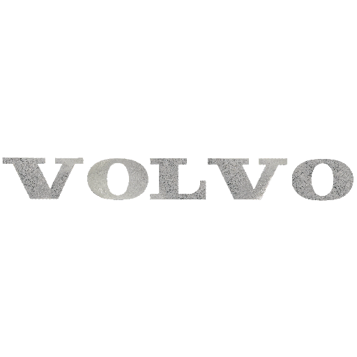 [1108VOLVO] Stainless Steel 'VOLVO' Letters