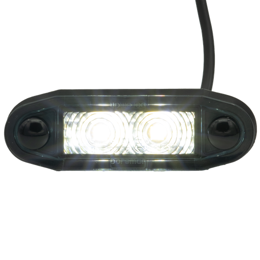 [260704500CS] Boreman Easy-Fit LED Position Light - White (smoke lens)